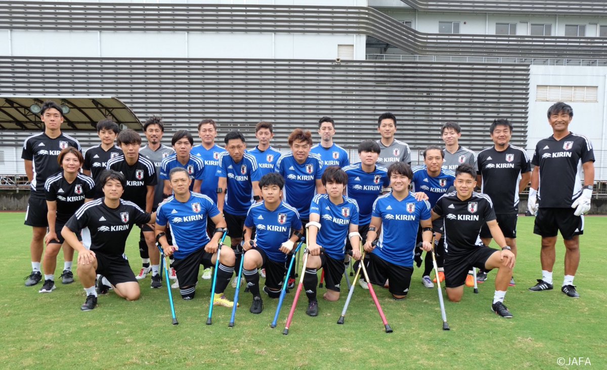 jamputees's tweet photo. 🔹アンプティサッカー日本代表🔹

9月21日(土)から23日(月・祝)まで、「清水ナショナルトレーニングセンターJ-STEP」にて、国内合宿が始動⚽️

尾形行亮監督のもと、13名の選手と2名のトレーニングパートナーが招集され、今後の国際大会に向けたトレーニングが行われました。

#アンプティサッカー https://t.co/PNn2ClTXcb