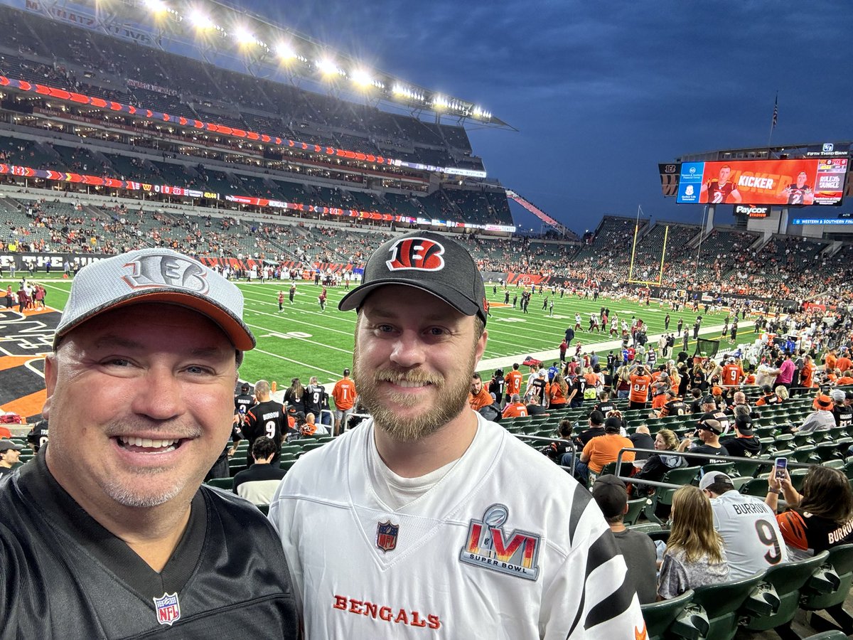 pjorme20's tweet photo. Let’s Go Bengals!
#RuleTheJungle https://t.co/ixmQcDoRKx