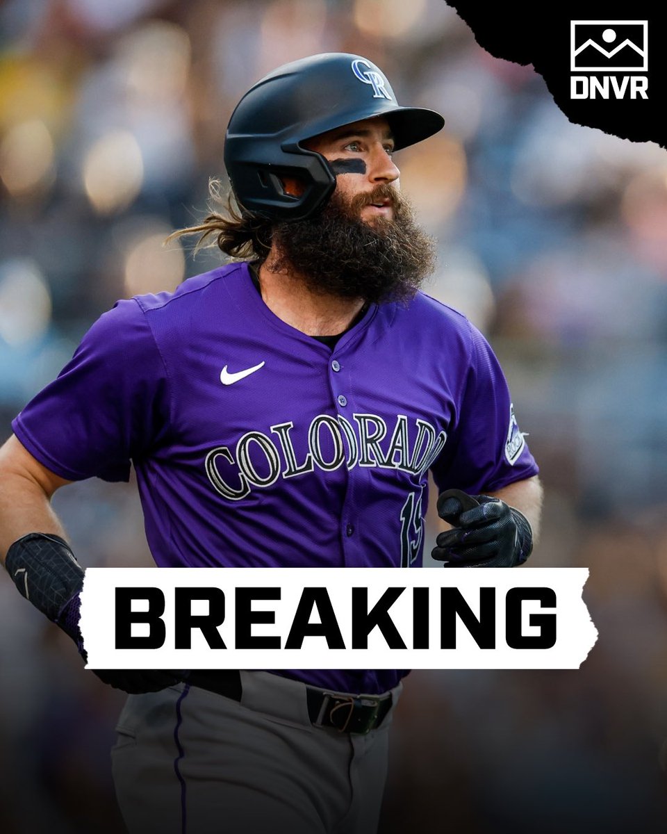 DNVR_Sports's tweet photo. 𝑩𝑹𝑬𝑨𝑲𝑰𝑵𝑮: Charlie Blackmon announced on Instagram that he’s retiring 

Blackmon spent his entire 14 year career with the Rockies and was a 4-time All-Star https://t.co/Vk5qLizUTl