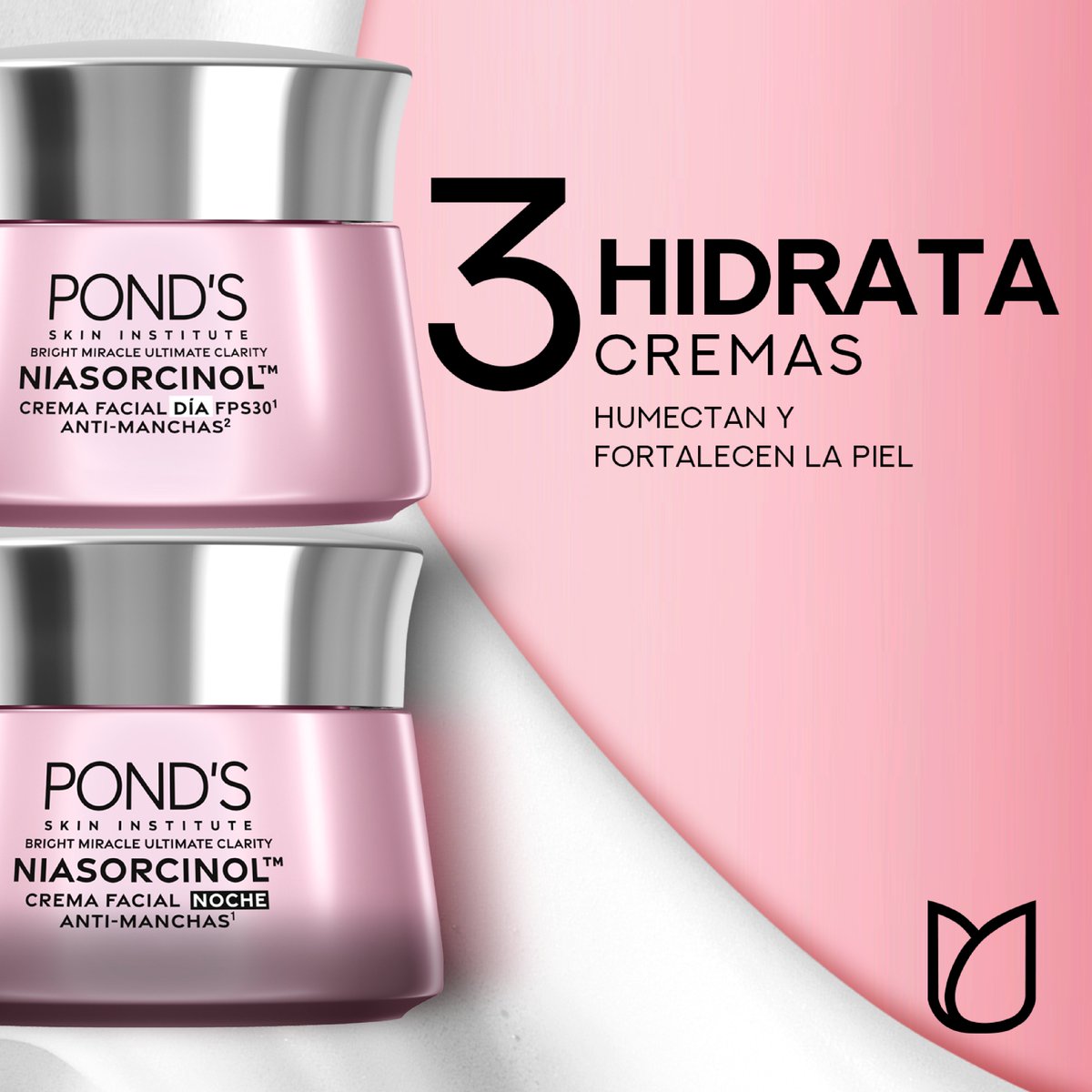 ponds_mexico's tweet photo. ¿Sabes como utilizar la nueva línea Anti-Manchas con Niasorcinol TM? ¡Aquí te contamos! https://t.co/20hEf26KLV
