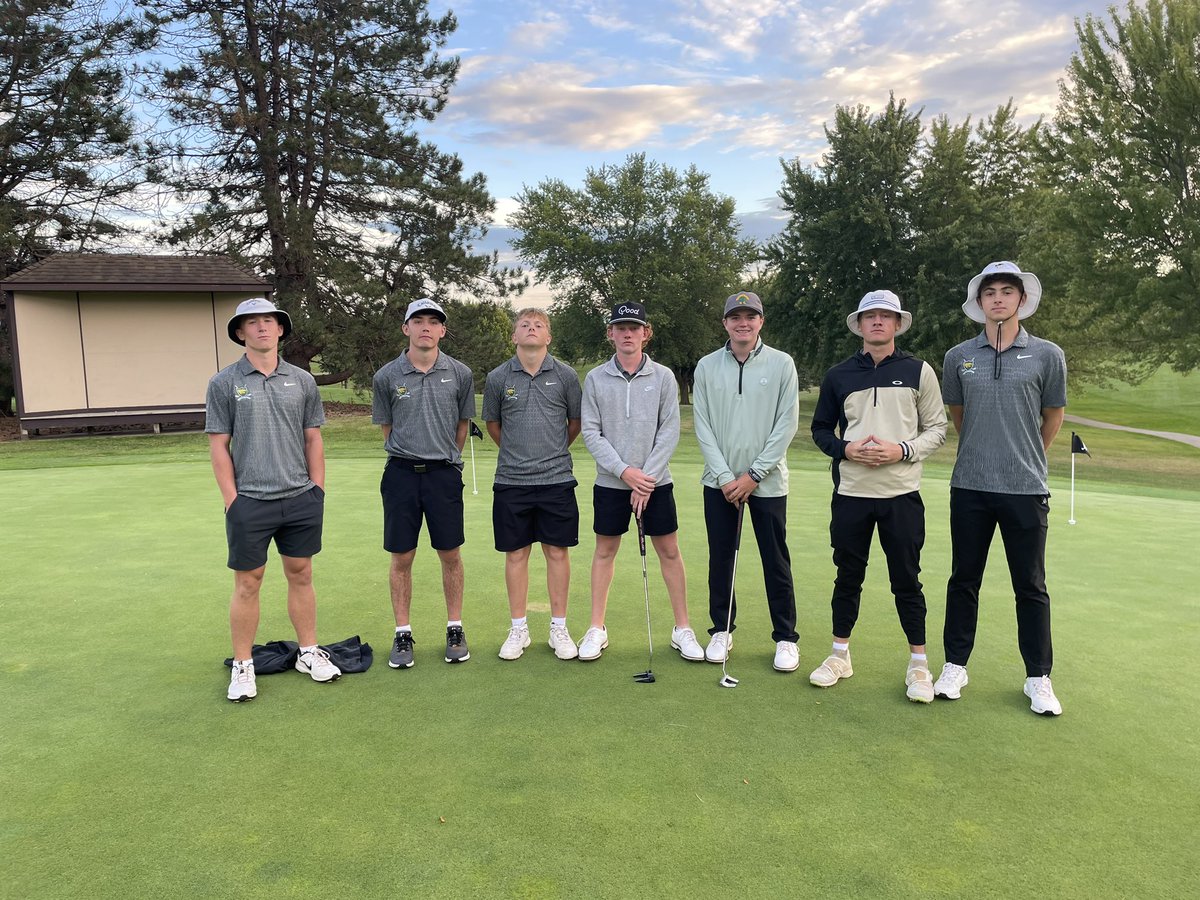 The Cougs competed today in their meet at Thunder Hills. They were led by Leo with a 39, Brayden with a 40, Trey with a 42, Blake with a 44, Easton with a 45 and Jackson with a 47. They compete again next week at the last divisional at Hunters Ridge.