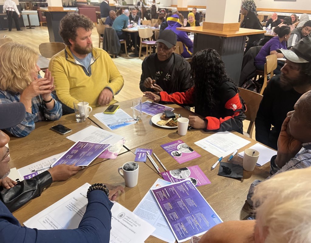 WestMidsVRP's tweet photo. Some really interesting and thought provoking conversations at the @WestMidsPCC Faith Consultation event for the new Police and Crime Plan (PCP) run by the @WestMidsVRP team

Have your say on the PCP here: 👉 https://t.co/EEL3aZlIlS https://t.co/s0Ollke4Gv
