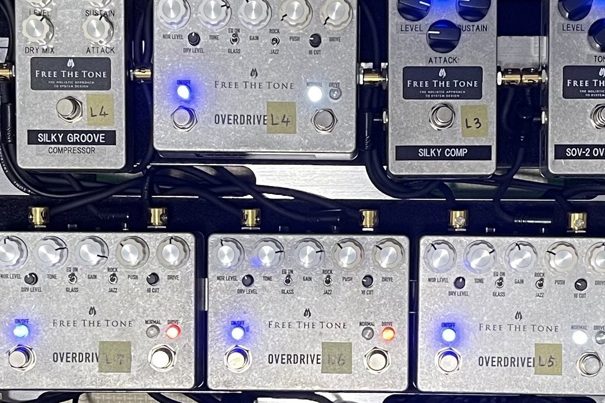 YaimuF's tweet photo. 史上最強の歪みペダル
#自分史上最高の歪みペダル見せて
#OVERDRIVELAND
#FREETHETONE https://t.co/G3IgPX6rg1
