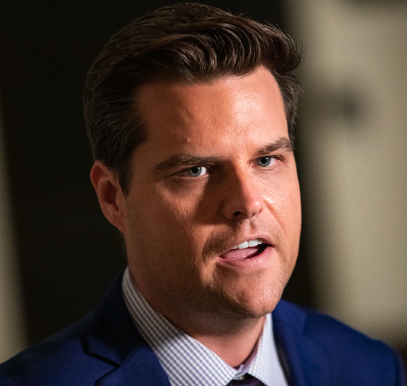 BREAKING: MAGA Congressman Matt Gaetz is accused of violating Florida Bar Association’s code of conduct in a formal complaint after legal documents assert that he was at drugged-out sex party with a 17-year-old child.

The walls are quickly closing in...

Florida activist Chaz