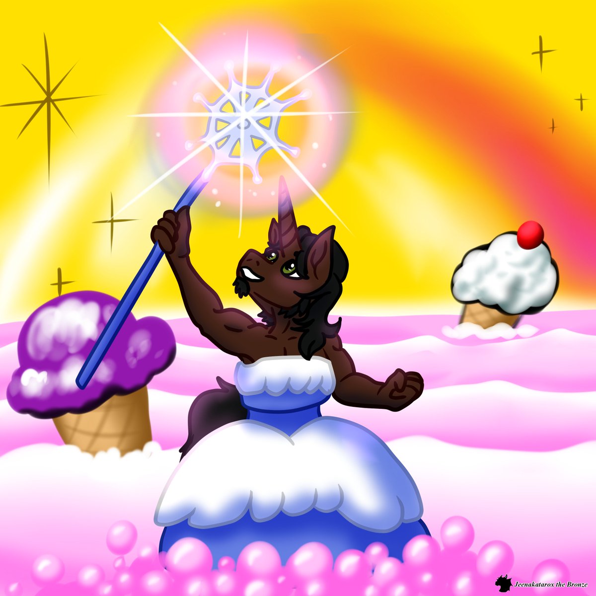 A continuation of the Candyland drawings for the Denfur door sign - I had to do one for <a href="/Wraith128/">Storm Holton</a> too!