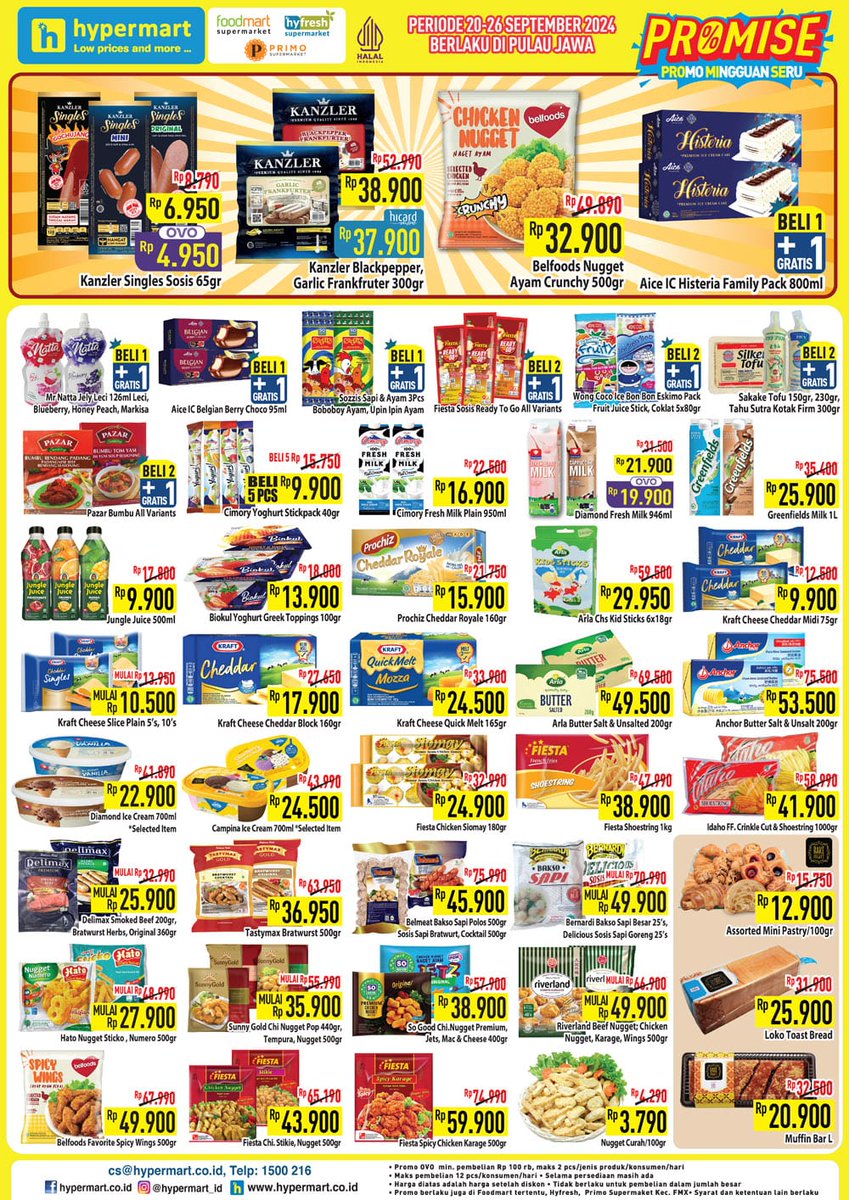 promojsm's tweet image. Promo Diskon Hypermart 20-26 September 2024
jsm-promo.com/2023/06/katalo…
#hypermart