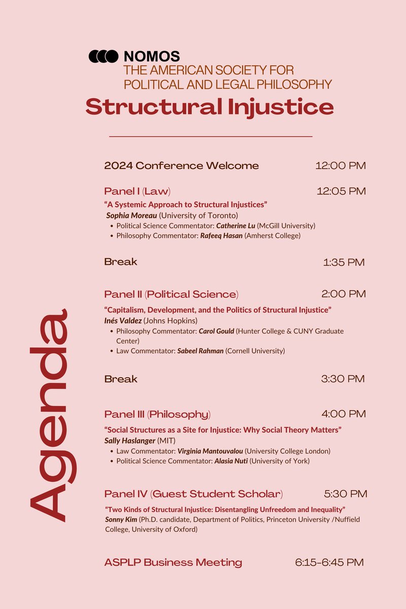 NOMOS conference final program.