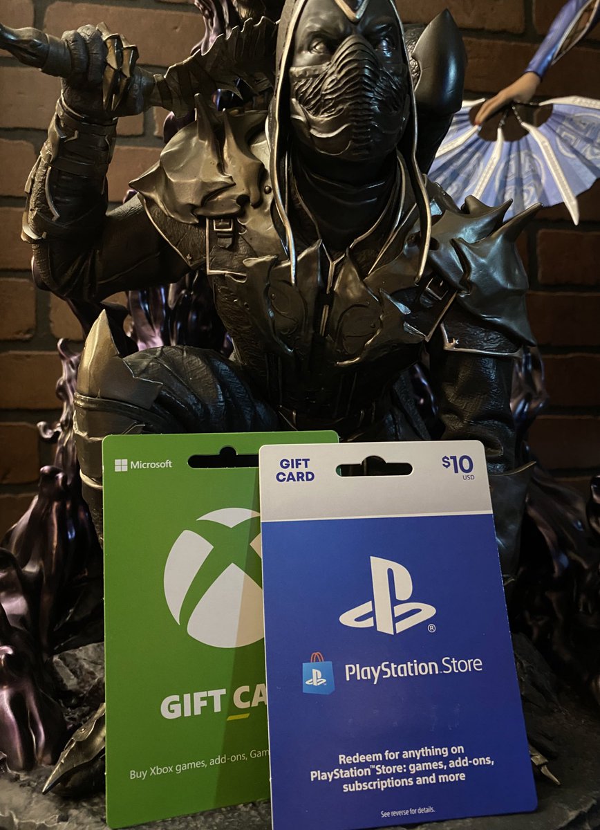MK_habit_addict's tweet image. Let’s do a giveaway…giving away your choice of a $10 PSN or XBOX gift card! Just comment and retweet what character you’re looking forward to playing the most in the MK Khaos Reigns expansion and i’ll randomly pick a winner tonight at 11PM Est 🐉🙌