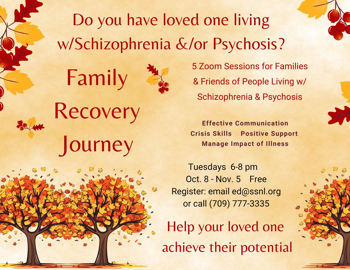 Schizophrenia Society of NL tweet media