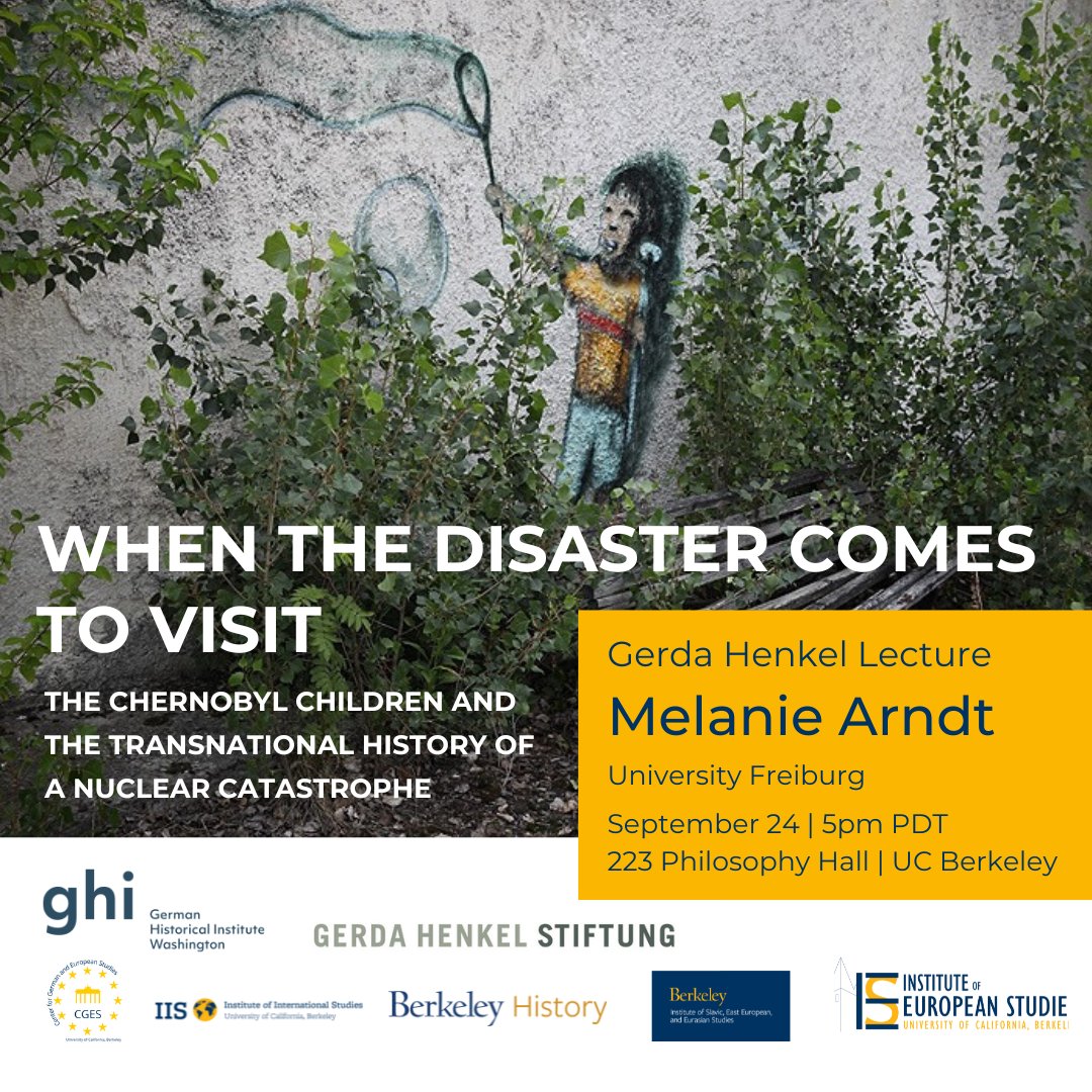 Melanie Arndt (<a href="/UniFreiburg/">Universität Freiburg</a>) is starting her Gerda Henkel Lecture Tour tomorrow (9/24) <a href="/UCBerkeley/">UC Berkeley</a>. Join us at 5 pm (223 Philosophy Hall). Other stops on her tour: <a href="/Stanford/">Stanford University</a>, <a href="/NAU/">NAU</a> Flagstaff, <a href="/CalStateLB/">Cal State LB </a>. Thank you to <a href="/HenkelStiftung/">Gerda Henkel Stiftung</a> for your support! 
ghi-dc.org/events/event/d…