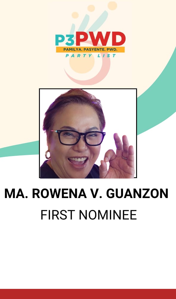 _rainbowfighter's tweet photo. @rowena_guanzon #P3PWD @AkbayanParty @Akbayan_Youth https://t.co/u99fRsc4kI