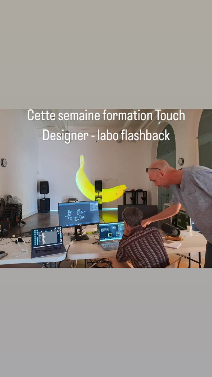 AlexanderVert's tweet photo. Cette rentrée le Labo Flashback propose des formations prises en charges par les opco (Afdas…).  Cette semaine formation touch designer niveau 1 avec Thomas Penanguer. https://t.co/gzbvegPuoH