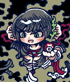 きょうの妖怪 #和漢百魅缶  通算7952体目【地獄の使い】地獄の使いは仏の種を絶つ。 