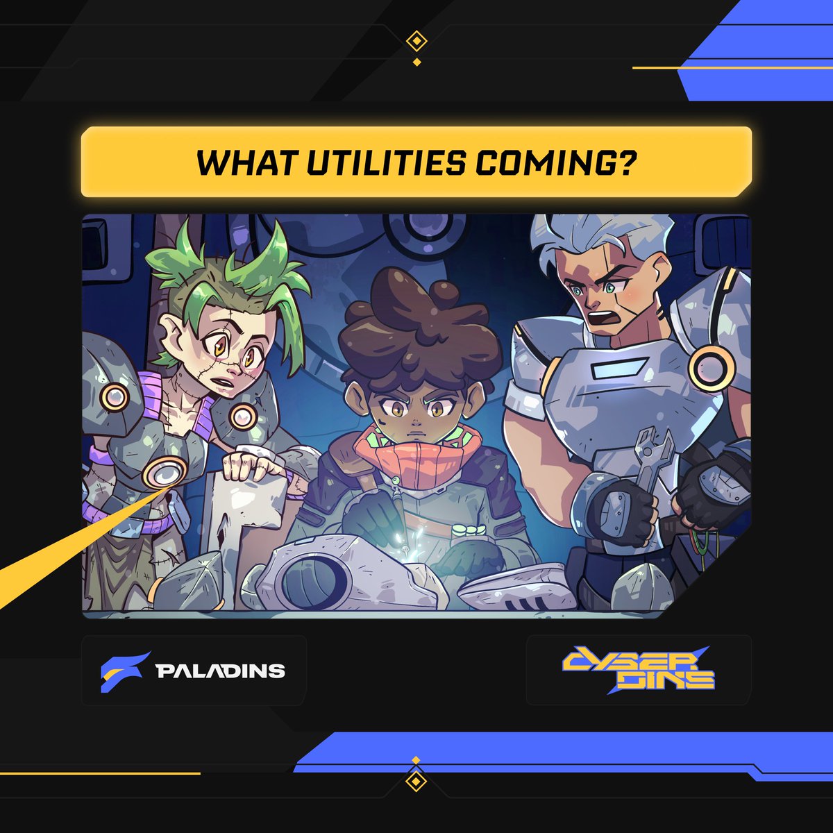 We're excited to announce that we'll be adding 2 features to the Cyberdins shortly!

1) The Vault: Throughout our history Paladins players have earned hefty prizes and been able to bring home the bacon. A recap: 5 Nyan Heroes tournaments 1st place finishes, 2nd place in AI Arena