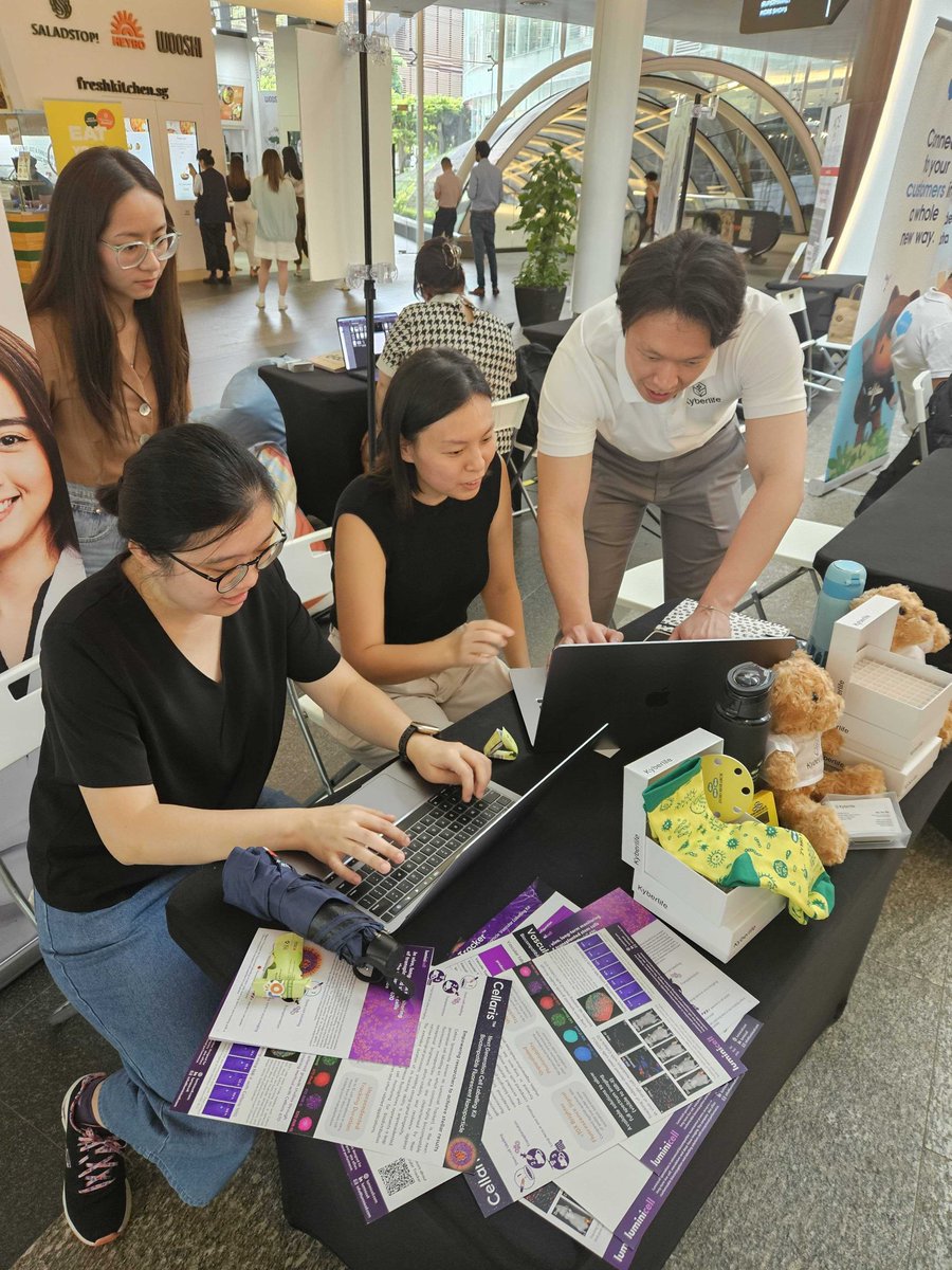 kyberlifesci's tweet photo. We're at the TTAB event @One-North (Exact venue TBA) today!
Thank you for dropping by. Stay updated for more events!
๐ Learn more about us at https://t.co/xrXg0hWFlZ
#lifescience #kyberlife #TechCareers #GlobalTech #SingaporeTech #InnovateOneNorth #TTAB https://t.co/5VtOXPGSN7