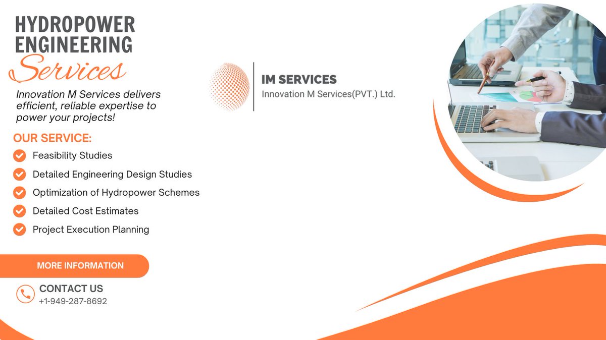 innovationms1's tweet image. Need expert hydropower engineering solutions? 

#HydropowerEngineering #RenewableEnergy #SustainableEnergy #EnergySolutions #RenewableSolutions #design #planning #projectmanagement #innovationmservices 

Phone No: +1-949-287-8692