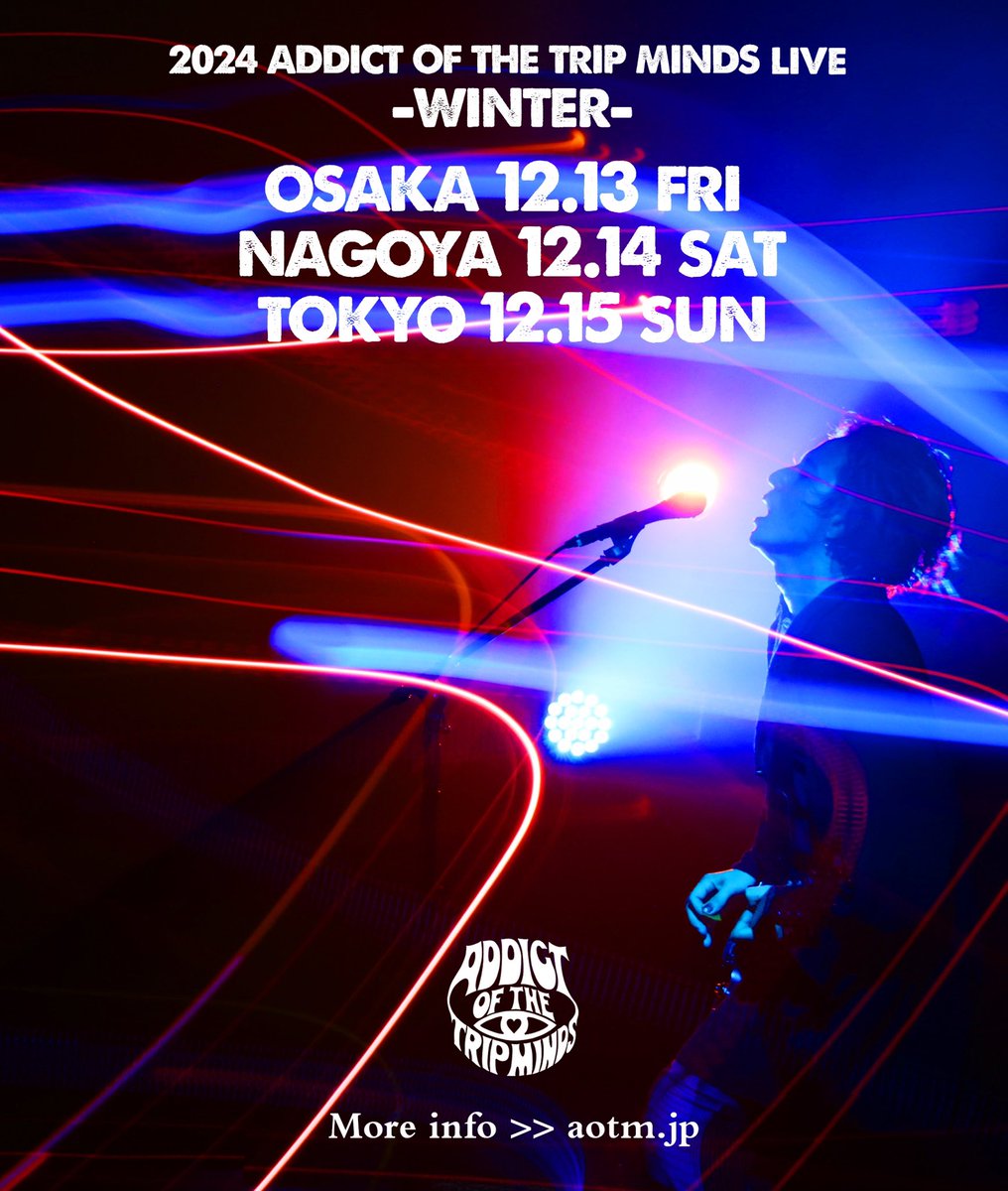 ☆Winter LIVE☆ 
情報解禁しました
aotm.jp/news/2024/09/2…

#addictofthetripminds
#岡本健一