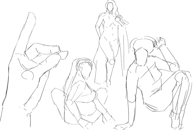 今日のクロッキー 