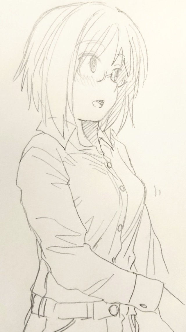 Yシャツ鈴ちゃん
生地のシワとか影とか大好物侍 