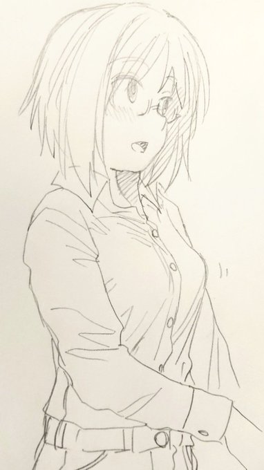 Yシャツ鈴ちゃん
生地のシワとか影とか大好物侍 