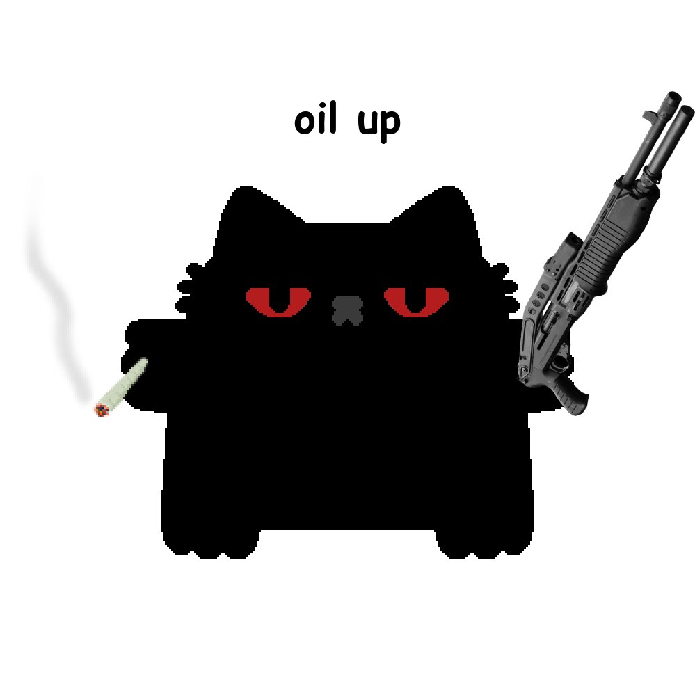 $nub joined the dark side, oil up cuz you can't stop nub.