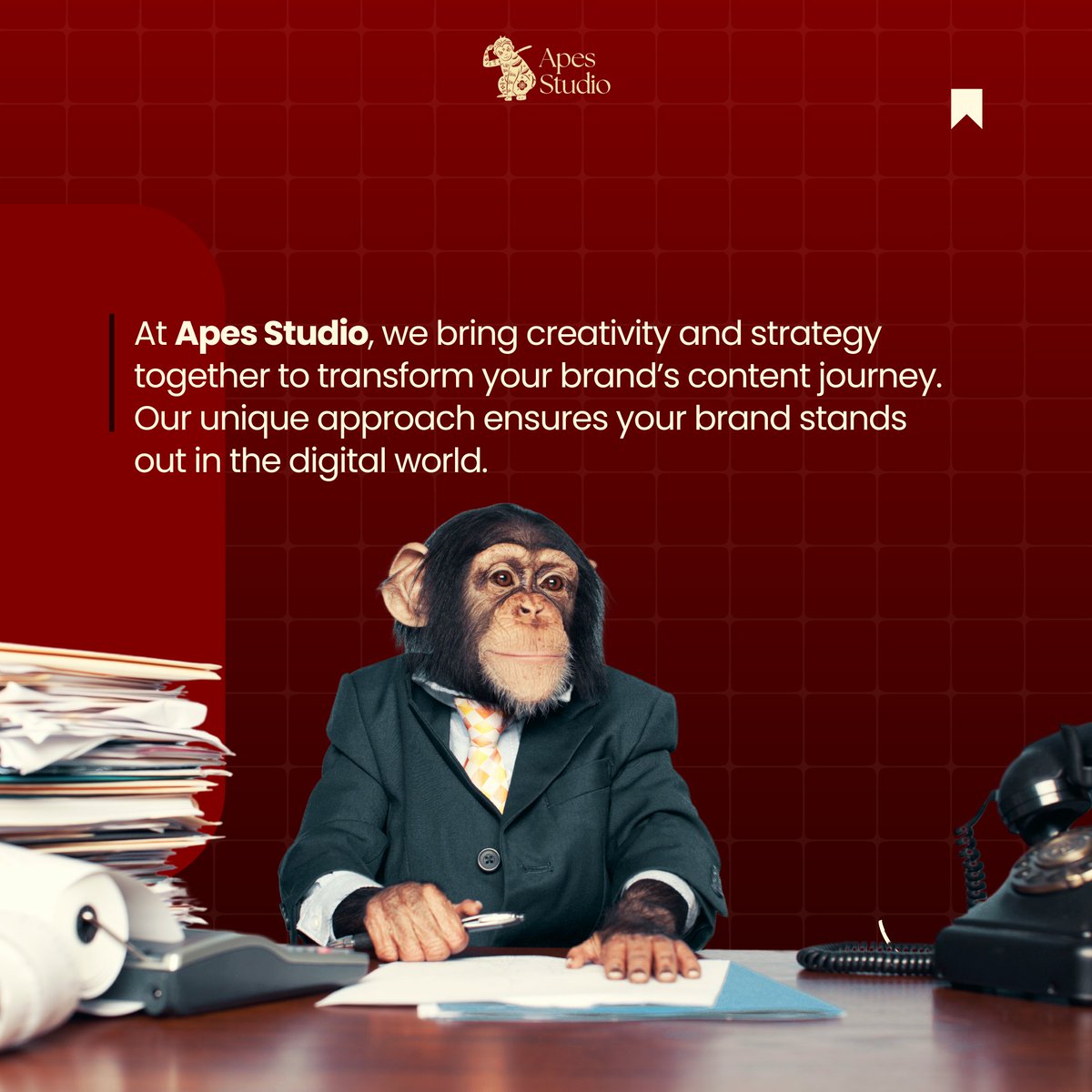 Apes_Studio_'s tweet image. We craft stories that resonate.
Here’s why our approach sets us apart:
1️⃣ Personalized Strategy
2️⃣ Creative Scriptwriting
3️⃣ High-Quality Video Editing
4️⃣ Monthly Growth Reports

#InnovateCreateEvolve #ApesStudio #ContentCreation #BrandGrowth #VideoMarketing