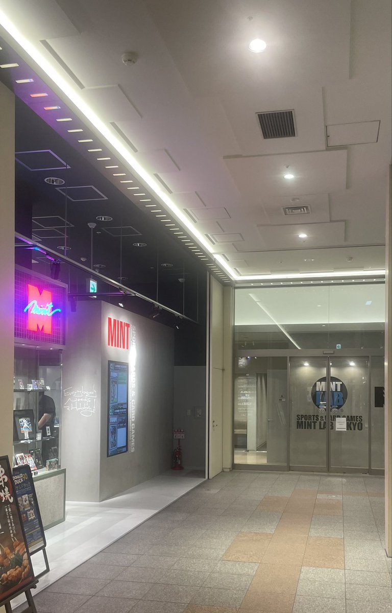 DPCVesuScc27132's tweet image. 今日は通院があったので、帰りにこちらに寄りました😋
#ミントカード #MINTLABTOKYo