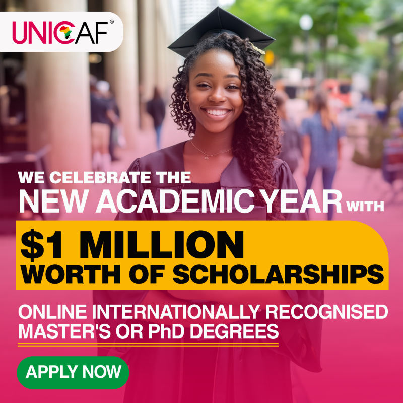 UNICAForg's tweet photo. Celebrate the new academic year with $1 million worth of Unicaf scholarships for internationally recognised degrees.