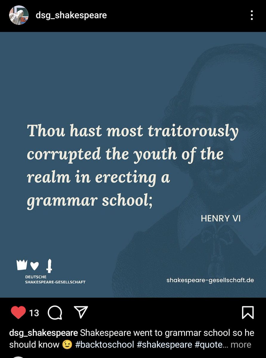 German Shakespeare Society (DSG) (@dsg_shakespeare) on Twitter photo 