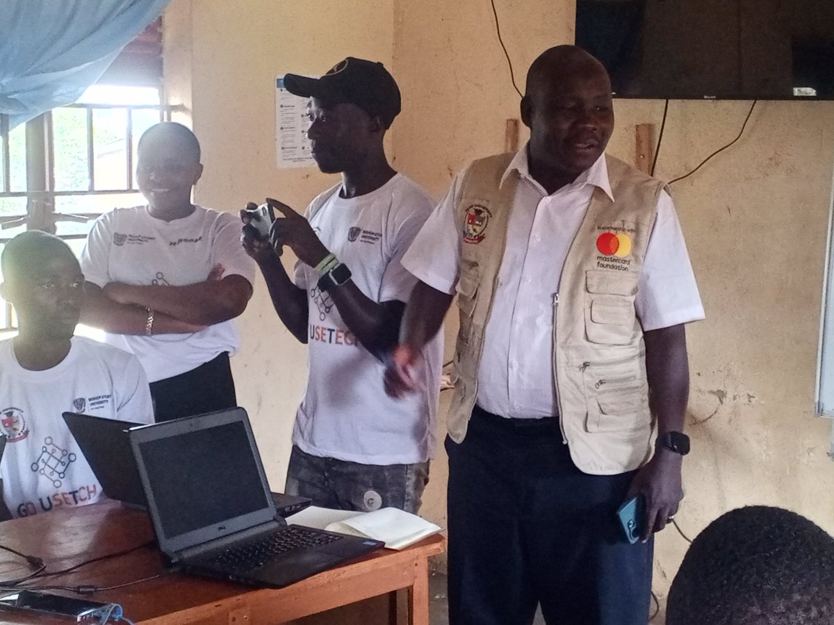 GoUseTech2's tweet image. We were honored to host donors from #BishopStuartUniversity, #MuniUniversity, &amp;amp; #MasterCardFoundation. Their visit inspired our students and strengthened our mission of empowering youth through education. Grateful for their support! #YouthEmpowerment #EducationForAll @followers