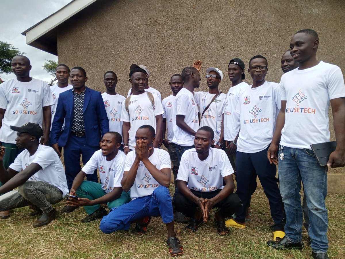 GoUseTech2's tweet image. We were honored to host donors from #BishopStuartUniversity, #MuniUniversity, &amp;amp; #MasterCardFoundation. Their visit inspired our students and strengthened our mission of empowering youth through education. Grateful for their support! #YouthEmpowerment #EducationForAll @followers