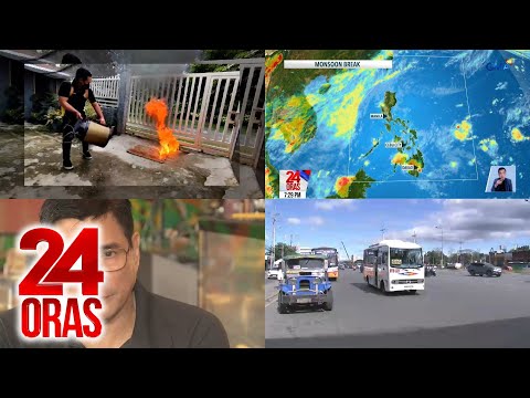 24OrasGMA's tweet photo. VIDEO: 24 Oras Part 3: Tunog na pamatay sunog?; lagay ng panahon matapos ang sunod sunod na bagyo; GMAIN explainers: jeepney modernization, atbp. https://t.co/RH4Y5LoaYv https://t.co/ZZhpviBLuK