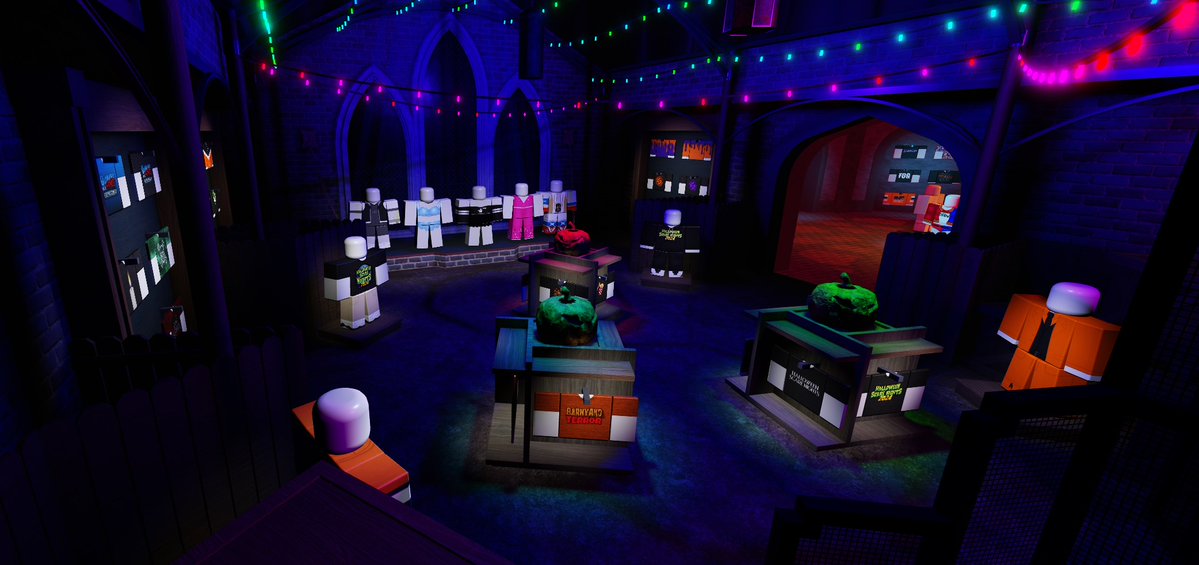 SalientCoROBLOX's tweet photo. The wait is over. The Halloween Scare Nights store has arrived!

Get the event merch before the event!

Link to game: https://t.co/0hohM5WWST

#Roblox #RobloxClothing #Halloween #Halloween2024 #HalloweenScareNights2024 https://t.co/eKMHBD3gGK