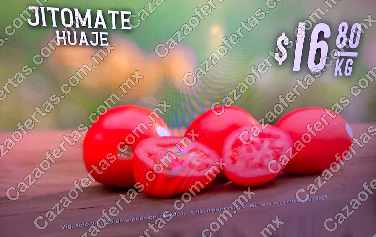 cazamx's tweet photo. 🍅🍏 Primeras ofertas Soriana Martes y Miércoles del Campo para mañana:
https://t.co/UPspDQN22P https://t.co/s9gP9vdZaO