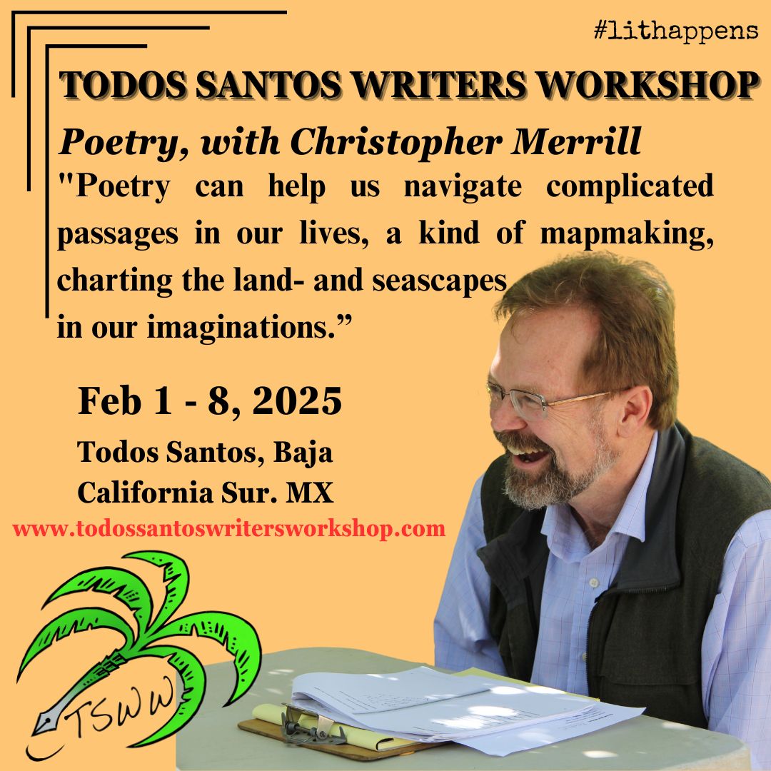 Come write with us under the Baja Sun!