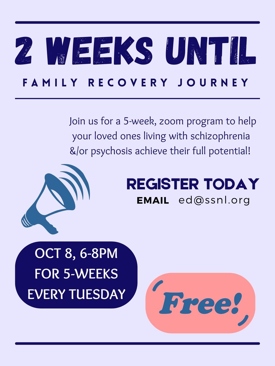 Schizophrenia Society of NL tweet media