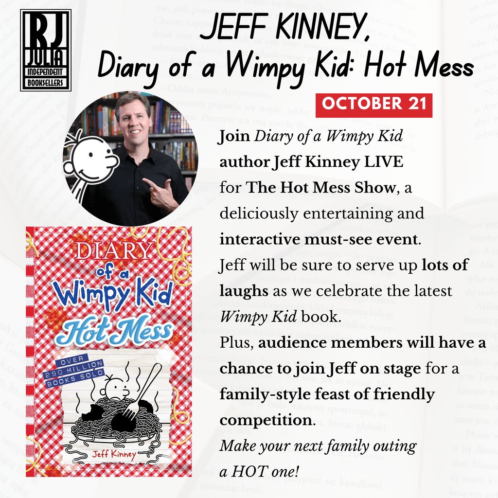 rjjulia's tweet photo. Join us for author visits and in-store events at RJ Julia! 📚
RSVP at https://t.co/TAEKUIdCK6
#RJJulia #IndieBookstore #MadisonCT #ShopIndie #Connecticut #ShopSmallCT #LocalCT #ShorelineCT https://t.co/4aKdhUoPWj