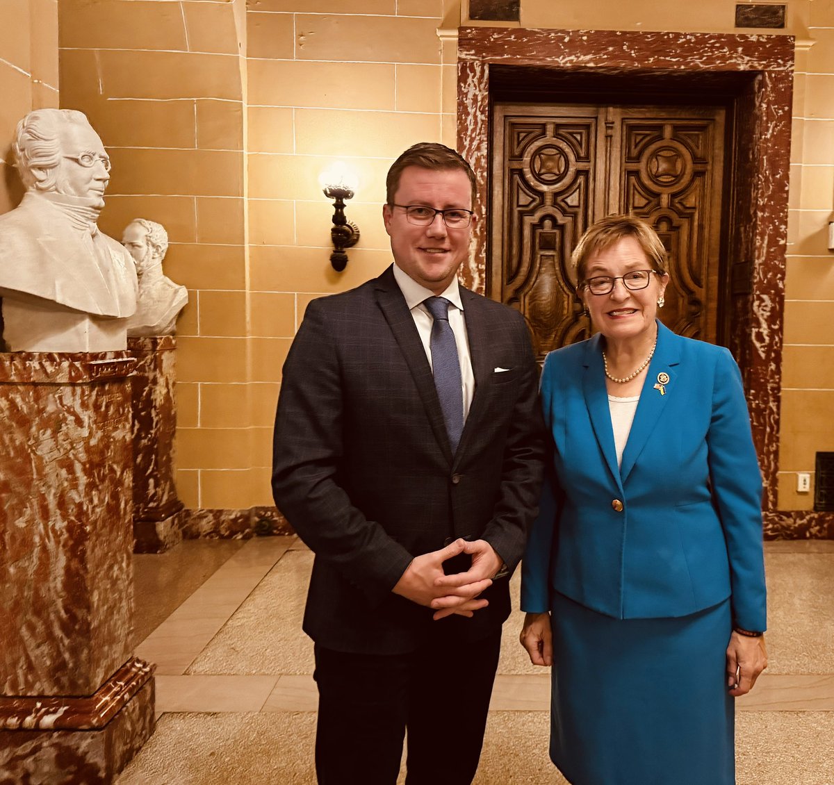 Sergiy Tsivkach (@tsivkach_ua) on Twitter photo Great meeting with the longest-serving Congresswoman <a href="/RepKaptur_Marcy/">MarcyKaptur</a>
Thank you for all your support to Ukraine! Great meeting with the longest-serving Congresswoman <a href="/RepKaptur_Marcy/">MarcyKaptur</a>
Thank you for all your support to Ukraine!