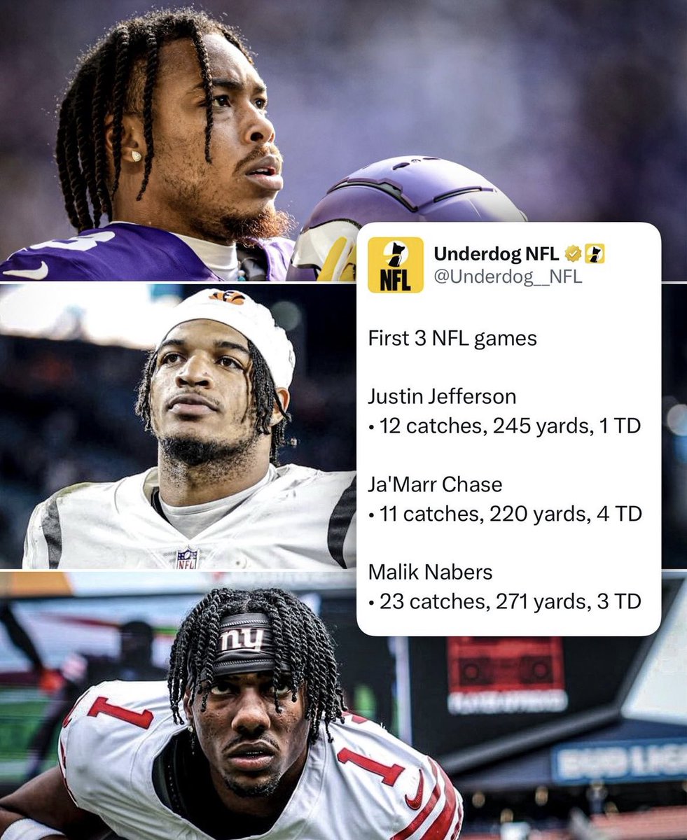 Ja’Marr Chase- New Orleans
Malik Mabers- Lafayette 
Justin Jefferson- St. Rose 

Louisiana &gt; Everyone Else