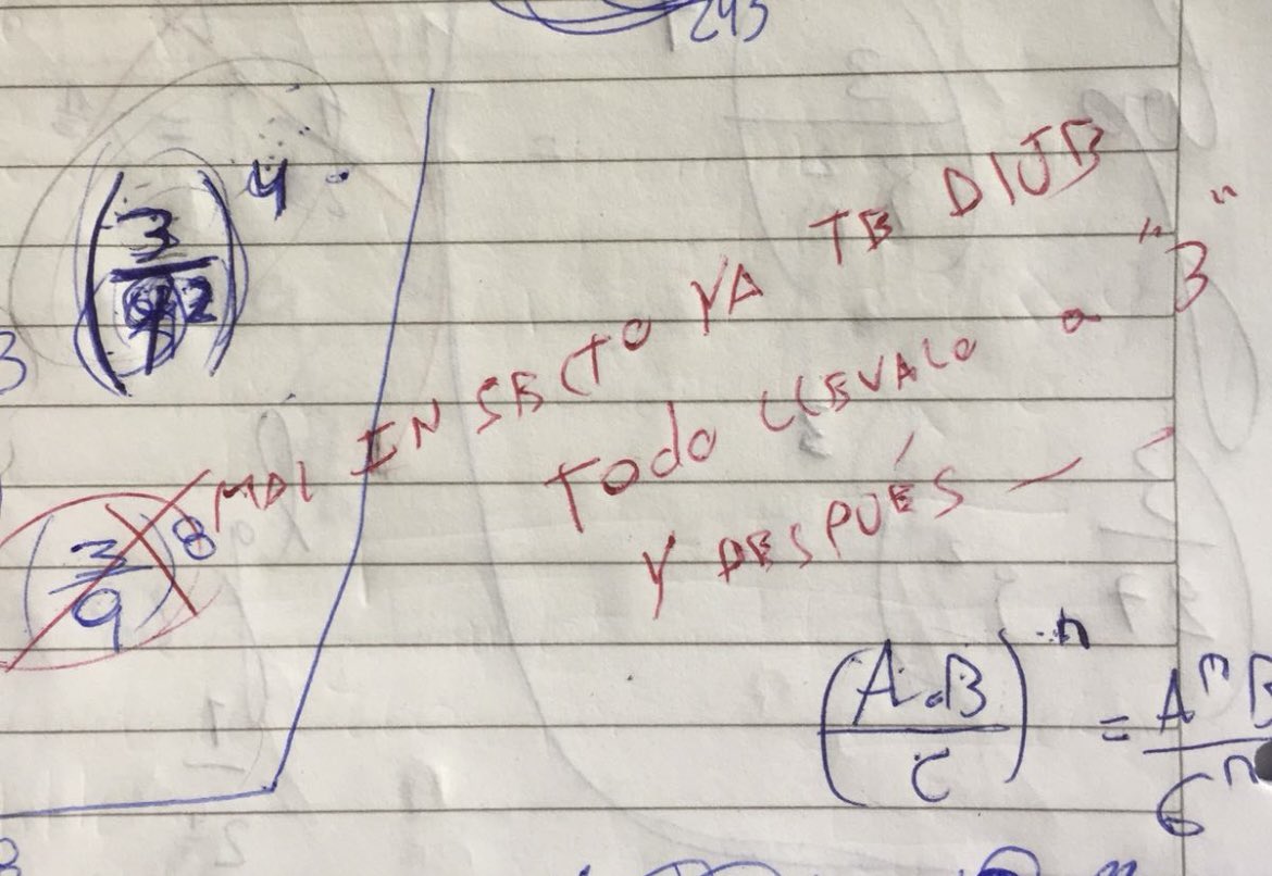 nataliabjr's tweet photo. yo tenia un profesor particular que me ponía "insecto" y "dislexica" cuando hacía las cosas mal jsjsj gracias rey 👍🏻👍🏻 https://t.co/QZ9GopNXTW
