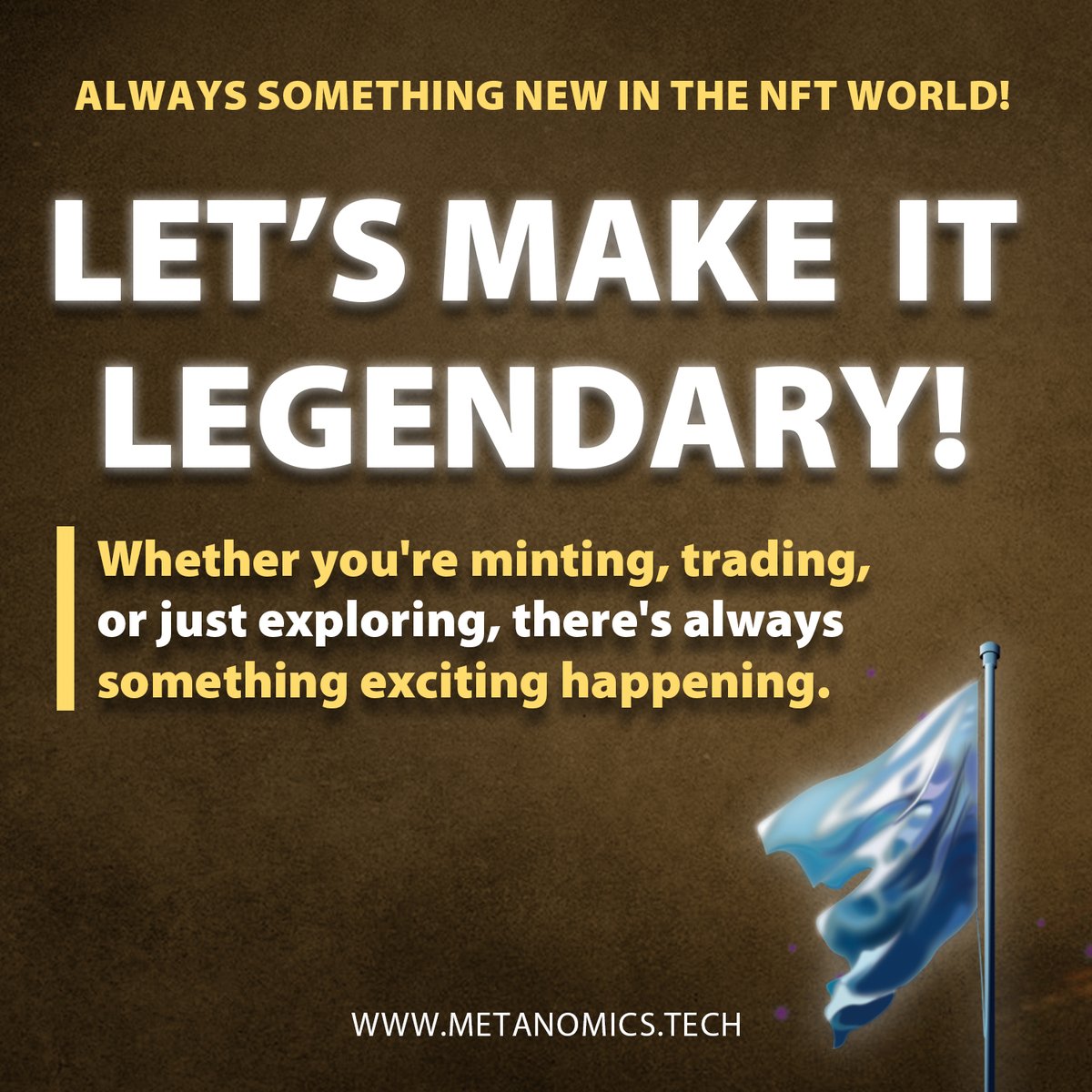 Always new opportunities in the NFT world! 🚀

 Whether you're minting, trading, or just exploring, there's always something exciting happening. 

Let’s make this week legendary! 💎✨

#NFTCommunity #NFTs #Web3 #Crypto