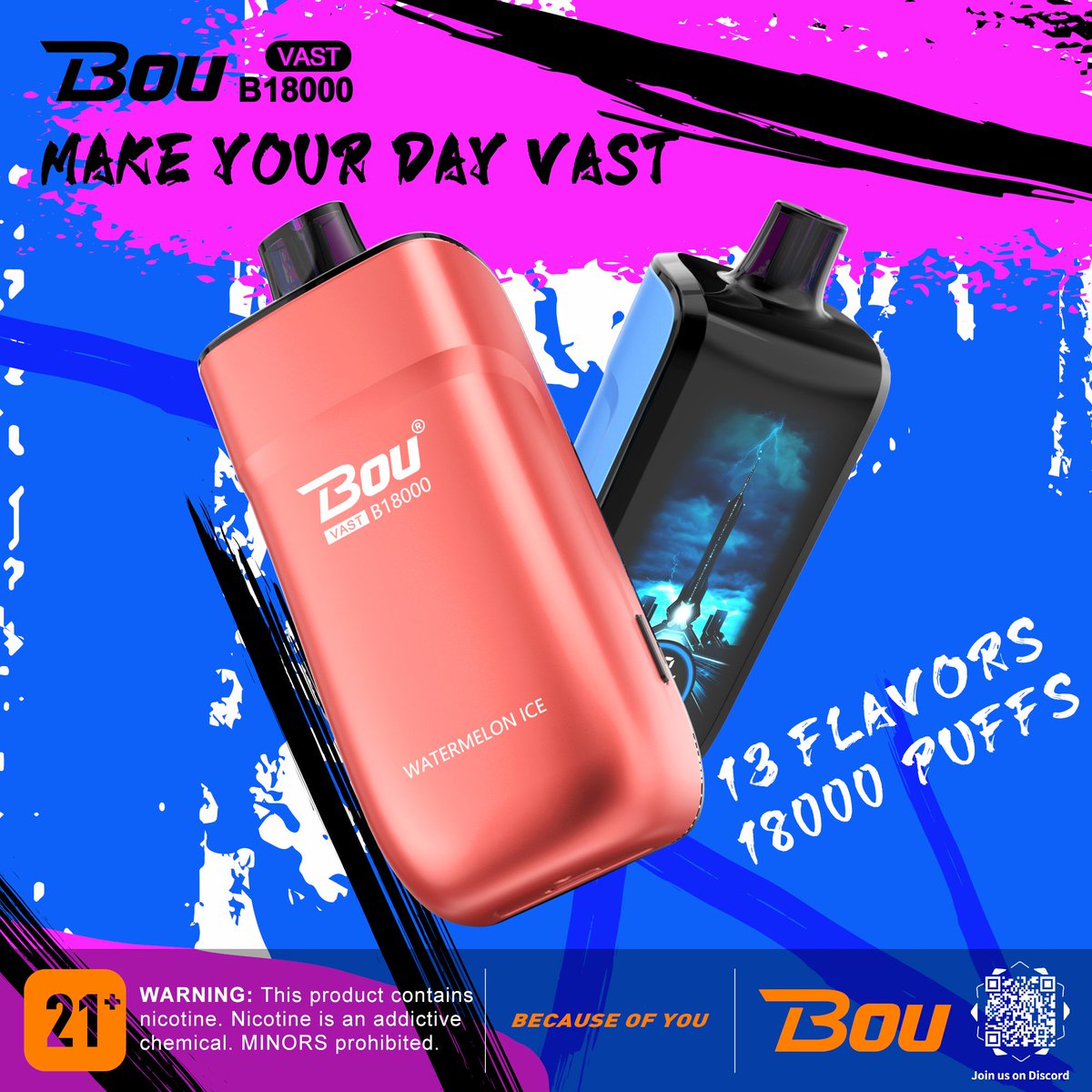 bou vape 18000 puffs BOUVape