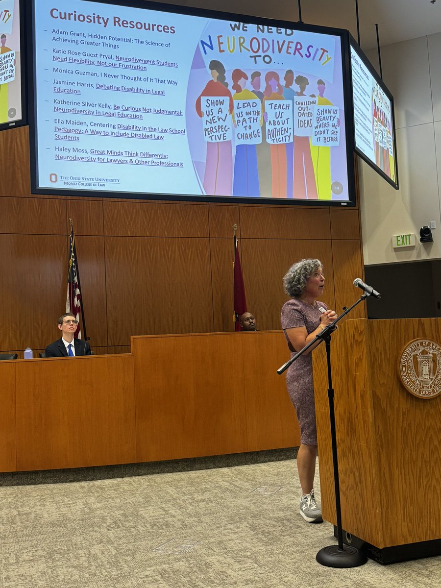 A heartfelt thank you to the University of Arkansas School of Law and Dean Cynthia Nance for organizing an exceptional Arkansas Law Review Symposium. 
Your efforts in bringing diverse perspectives to the legal field are truly commendable.