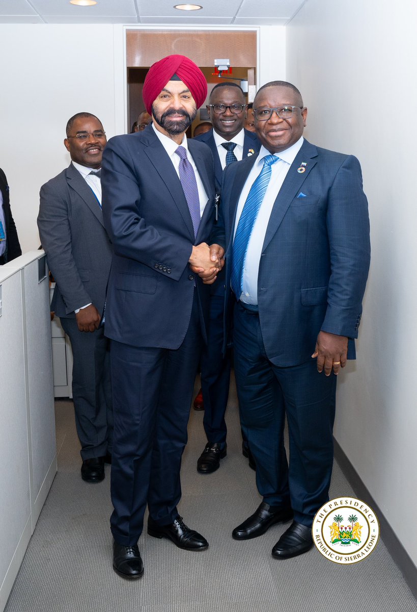 Julius Maada Bio tweet media