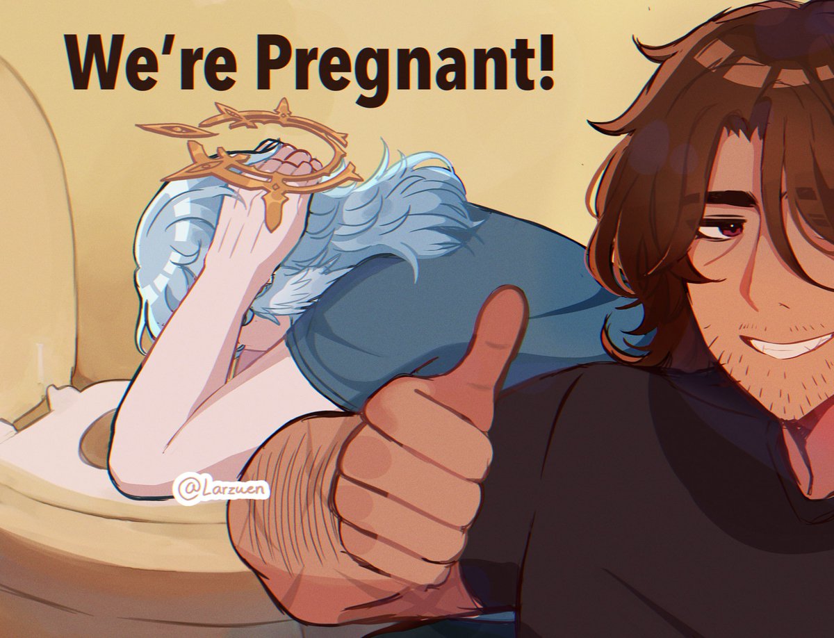 Waow mpreg waow!!!!!

#Galladay