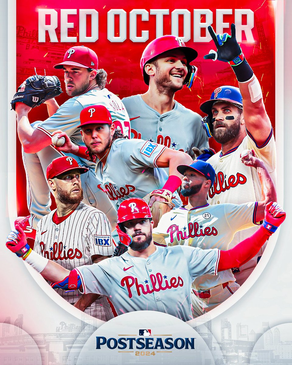 Whole Lotta Red 🚨

The <a href="/Phillies/">Philadelphia Phillies</a> are primed for #RedOctober