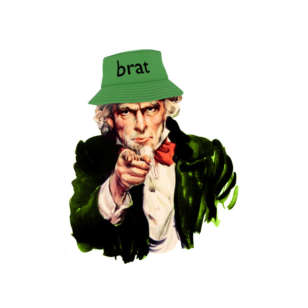 BratCoinCTO's tweet photo. there's a brat in every one of us 

uncle sam wants YOU 

join the bratherhood. now. https://t.co/nVTNb7TA32