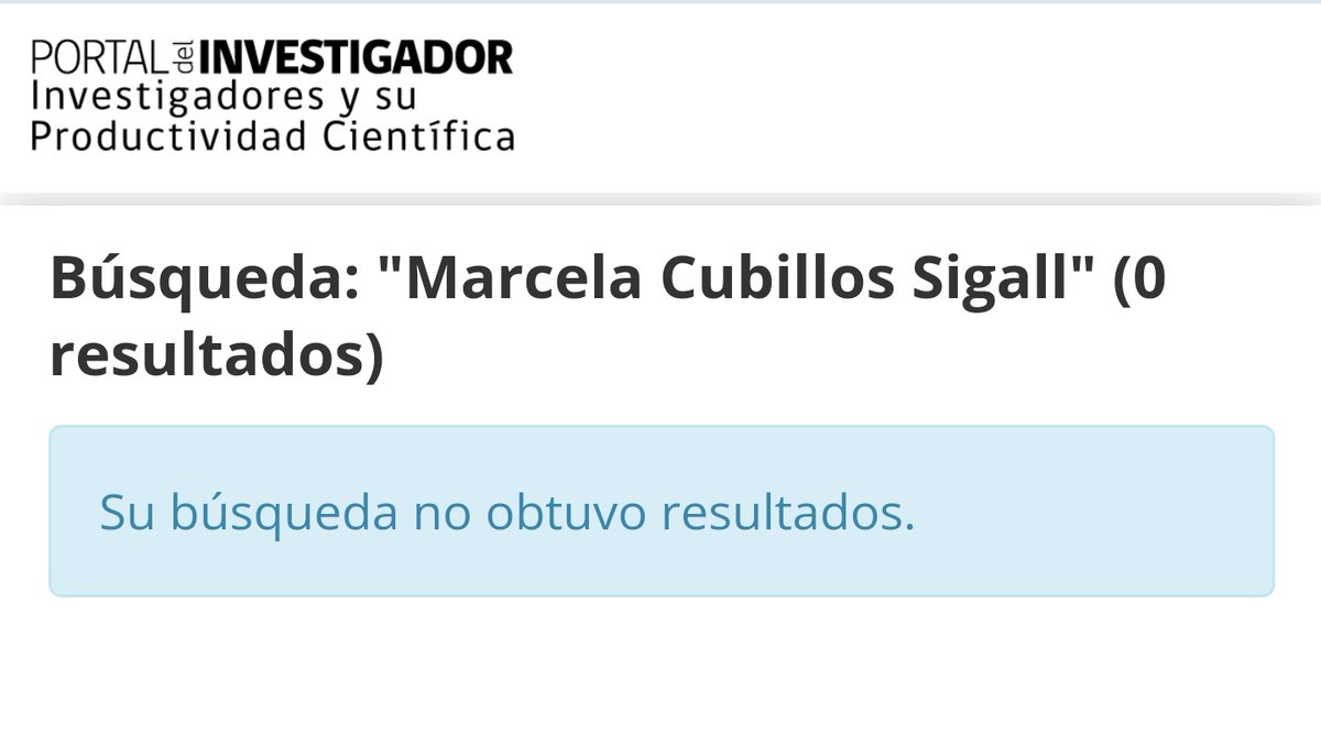 criordor's tweet photo. No eres investigadora según el sistema chileno de investigación https://t.co/bULizYPbX3
