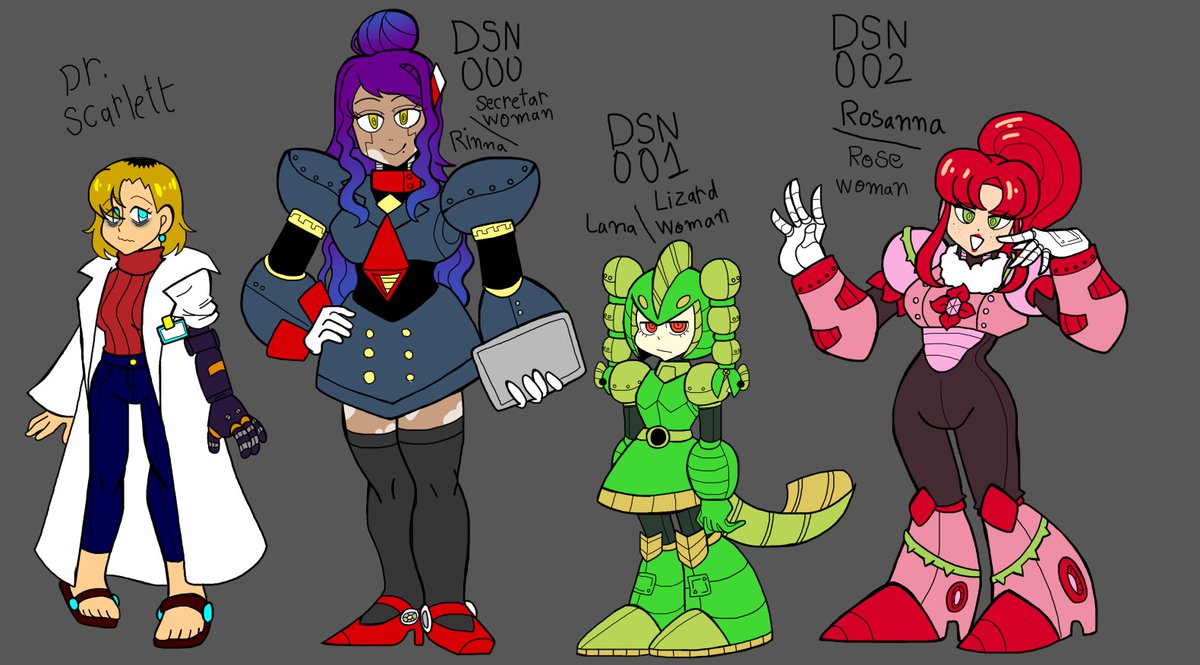 DSN__DATALOGS's tweet image. ⠀⠀ ⠀⠀ ⠀  ───────
temp pinned until I make a real one lol //portray of mega man OCs// Serious/Crack/Banter RP// (N)SFW for violence and suggestive jokes but, NO LEWD.// all the characters in display are adults.
⠀ ⠀ ⠀ ⠀  ───────