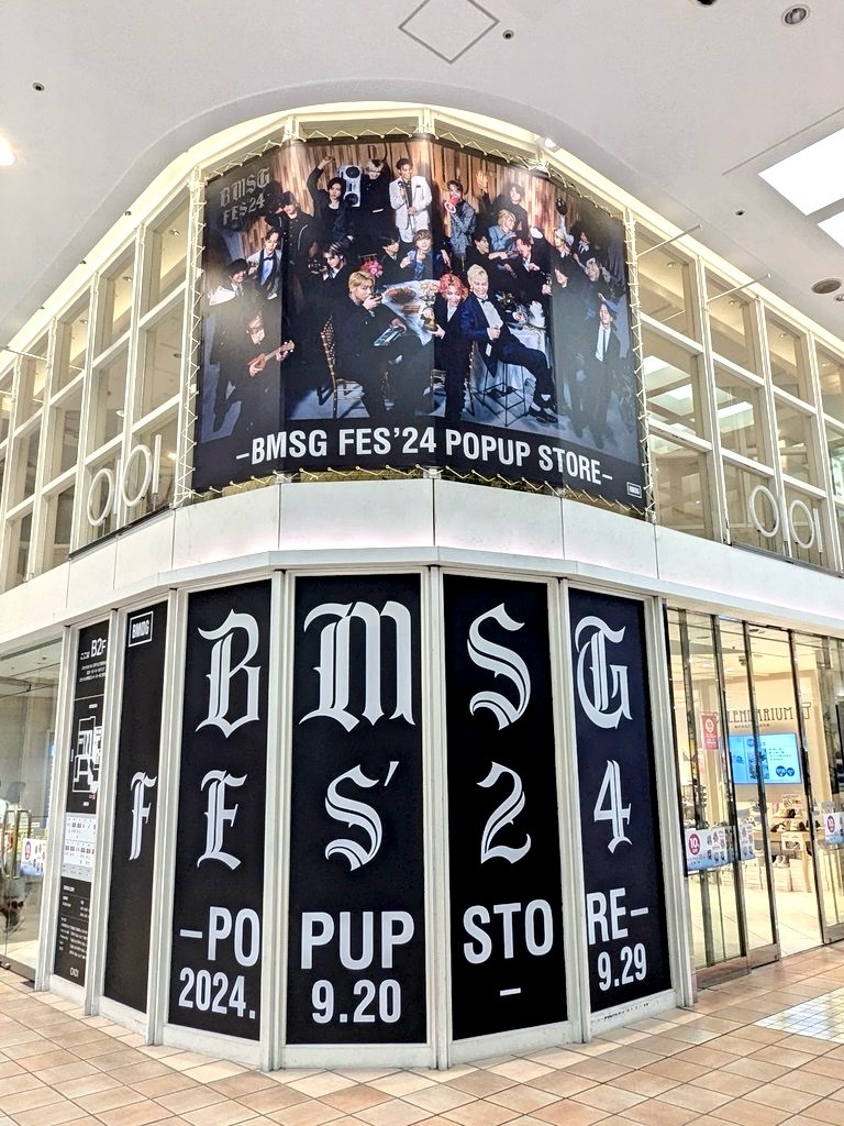BMSG FES'24 POPUP STORE】 Kアリーナ横浜での「BMSG FES'24」は終了